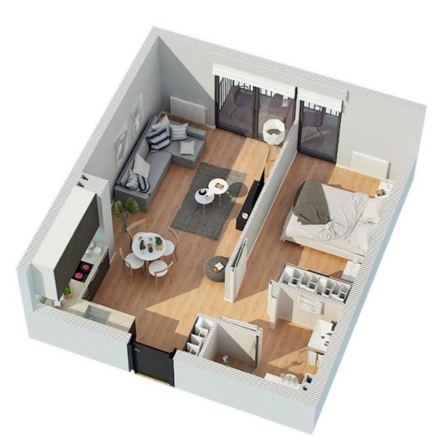 Apartament Morski Keja II Kolobrzeg Podczele Eksteriør bilde
